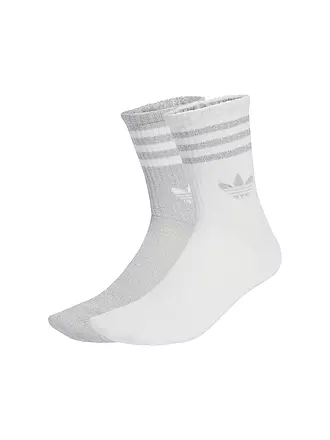 ADIDAS ORIGINALS | Socken 3S GLITTER CR 2 2-er Pkg. white | 